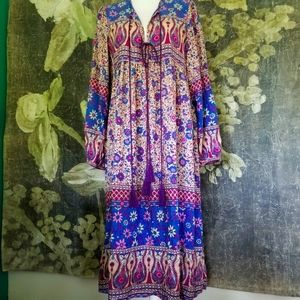 R. Vivimos boho gypsy midi dress like new!